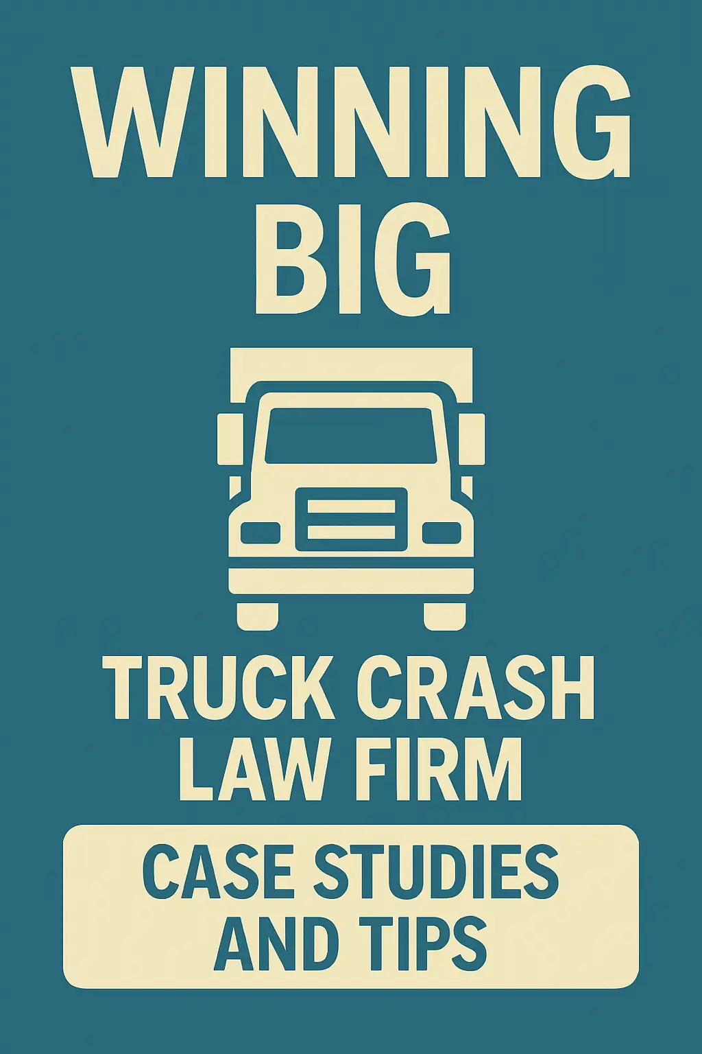 Winning Big with a Truck Crash Law Firm: Case Studies and Tips